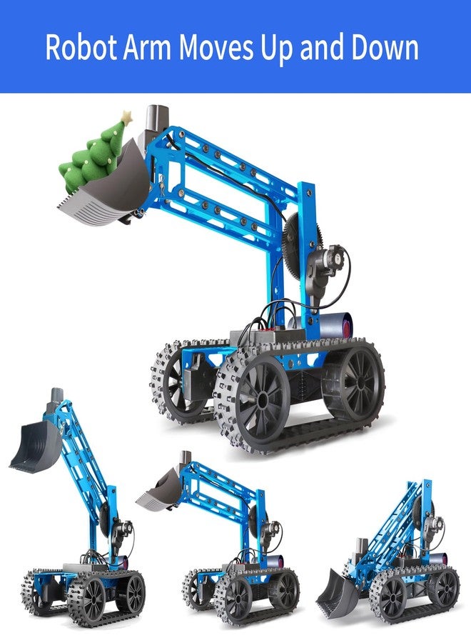 VANLINNY Robotic Arm Kit, Robot Kit for Kids Age 8+,STEM Building Toys 4-DOF Electronic Programming DIY Robots for Boys and Girls, Educational Science Projects,Cool Xmas Birthday Gifts for Kids. - Image 2